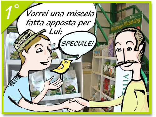 Miscele per uccelli personalizzate 1