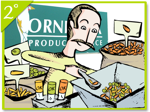 Miscele personalizzate mangimi per uccelli